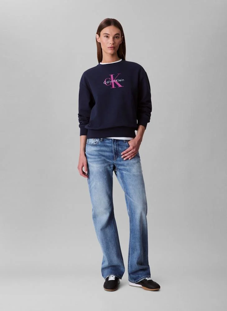 Calvin Klein Jeans Logo Pullover Sweatshirts
