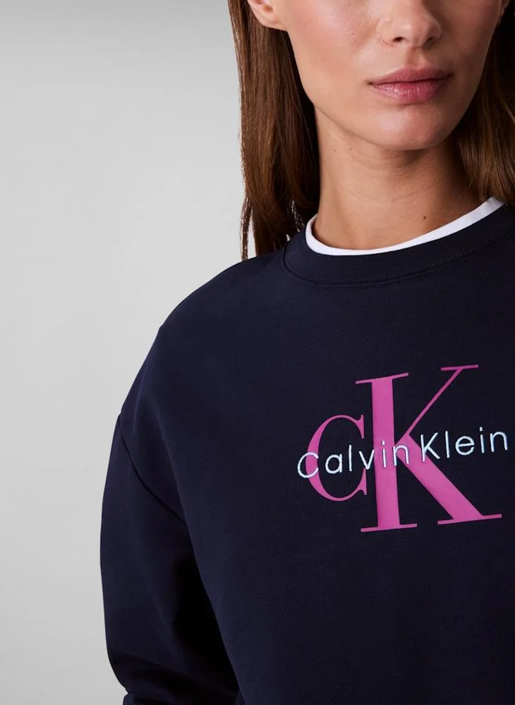 Calvin Klein Jeans Logo Pullover Sweatshirts