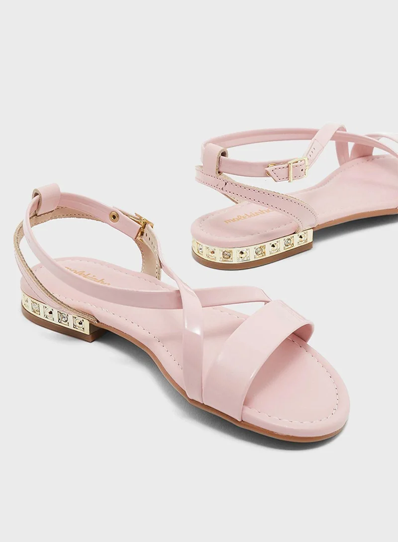 موليكينها Kids Montero Back Strap Sandals