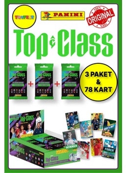 Toyfest Panini Fifa Top Class 2024 Fat Pack Football Cards + 3 Packs (72 Cards + 6 Holo Giants Cards)  - Image 1