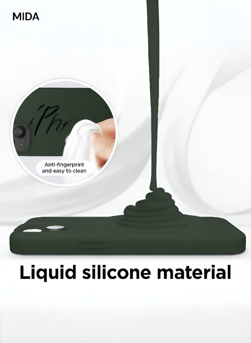 ميدا جراب ايفون 15,  حماية لكامل الجسم بملمس حريري ناعم، غطاء مضاد للصدمات مع بطانة من المايكروفايبر - Image 5