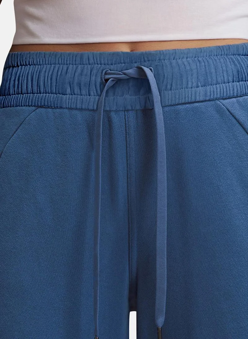 يونيكي Blue Plain Casual Trousers