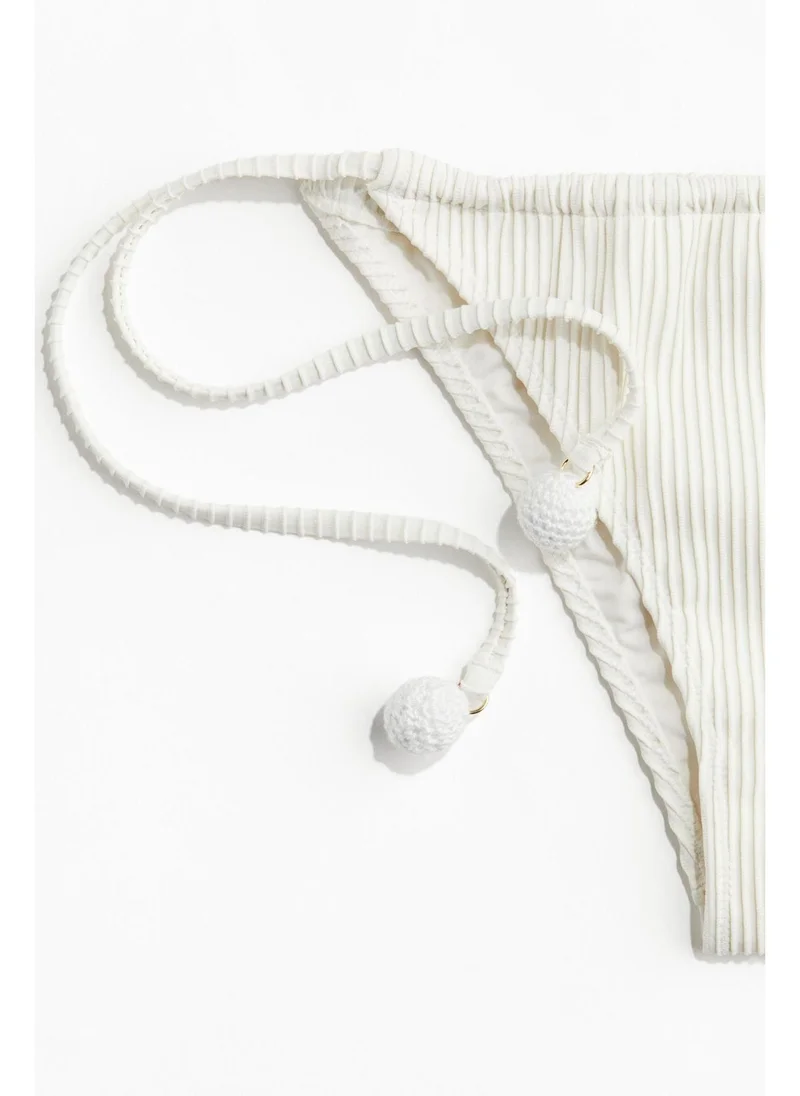 H&M Tie tanga bikini bottoms