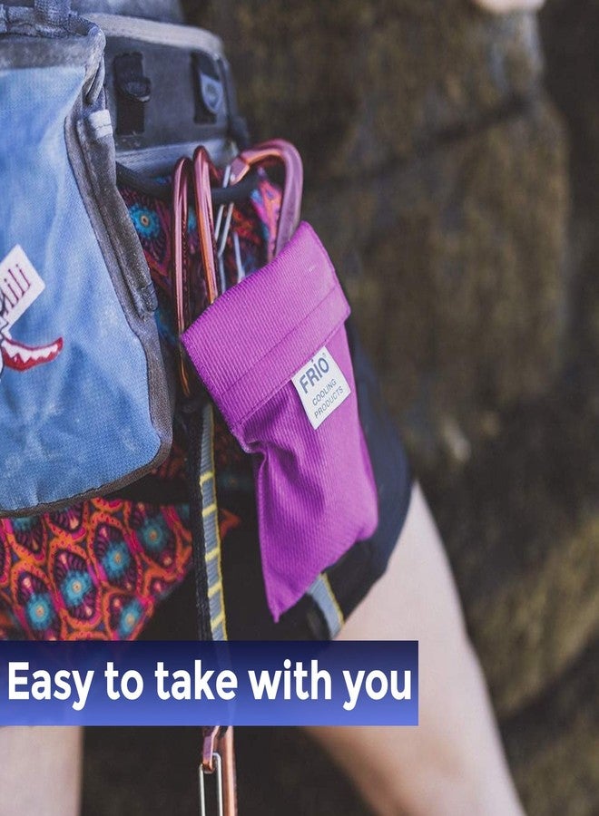 FRIO ® Mini: Insulin Cooling Travel Wallet (Purple) for Diabetics Made in United Kingdom - No icepacks, Ever Again! - Image 4