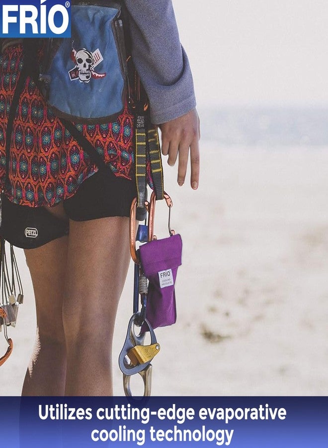 FRIO ® Mini: Insulin Cooling Travel Wallet (Purple) for Diabetics Made in United Kingdom - No icepacks, Ever Again! - Image 2