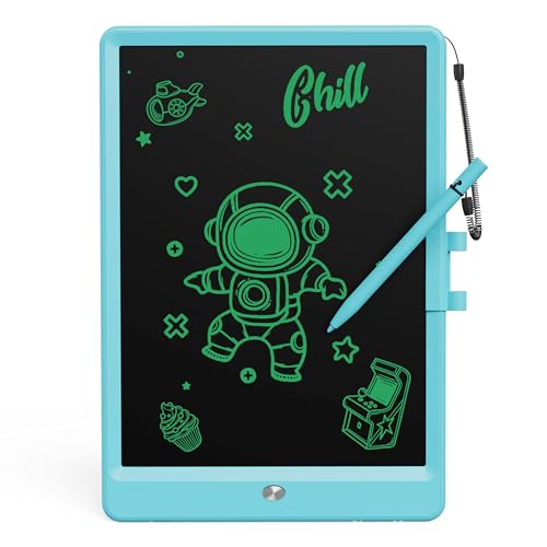bravokids 10 Inch LCD Writing Tablet for Kids Erasable Drawing Tablet for Toddlers Doodle Board for Boys Learning Painting Pads Toys Christmas Birthday Gifts for 3 4 5 6 Years Old Girls - Image 1