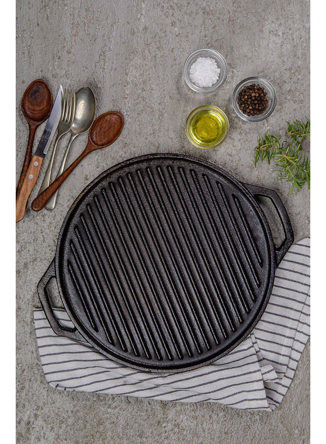 Home Pro Cast Iron Grill 30 Cm - Image 2