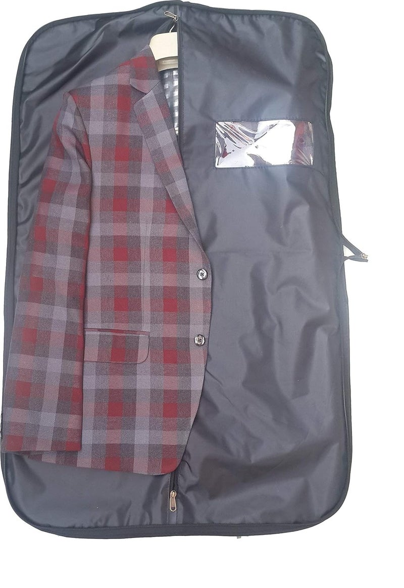 Demoda Demoda Premium Waterproof Polyester Suit CoverDressGarmentJacket CoverWardrobe Organizer Travel Garment Bag With Zip38without hanger - Image 2