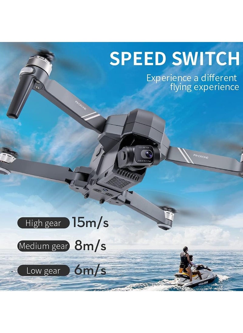 SJRC - SJRC F11 PRO 4K Dron with EIS HD Camera 2 Axis Gimbal Control Distance 1.5km 5G WiFi FPV Brushless Dron Motor Professional RC Quadcopter 2 Battery - Image 1