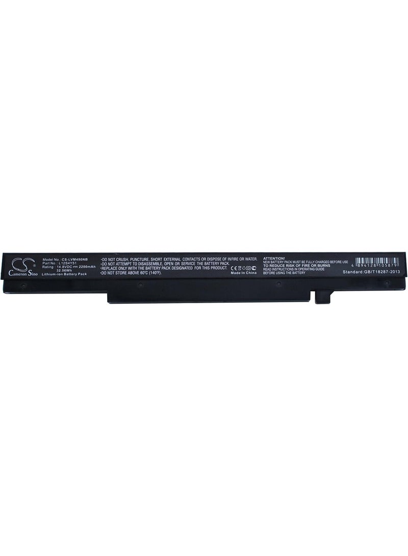 Terabyte 2200mAh/14.8V Battery Compatible with LE.N0VO fit P/N: L12S4Y51, L12S4Z51 - Image 2