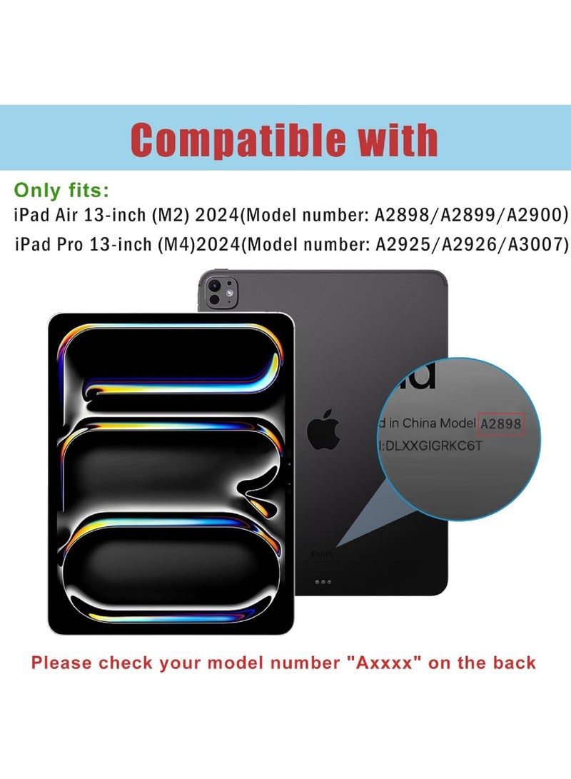 Captaintech 2024 iPad Pro 13 u0026 iPad Air 13 Tempered Glass Screen Protector (1 Pack) - Compatible with M4/M2 Models | Ultra-Thin Scratch-Resistant Film - Image 2