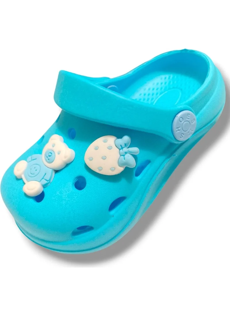 توين جو Kids Cross Slipper Sandal Beach Bath Slipper