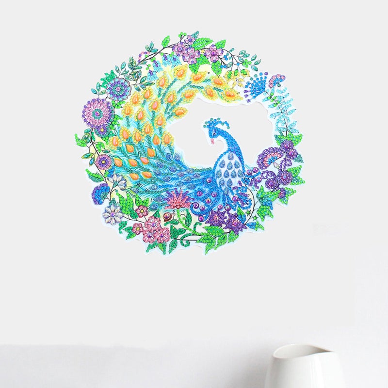 DIY Diamond Painting Wreath Special-shaped Diamonds Drill Diamond Embroidery Kit DIY Wall Decoration - Image 5