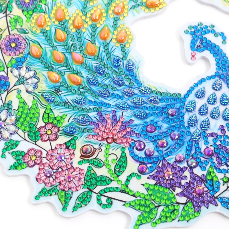 DIY Diamond Painting Wreath Special-shaped Diamonds Drill Diamond Embroidery Kit DIY Wall Decoration - Image 2