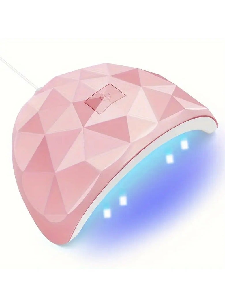 Goolsky 1pc Nail Lamp, LED Portable Nail Dryer, Dryer Lamps, Nails Lamp For Gel Polish, Professional Nails Art Tools Home Salon Manicure - Image 1