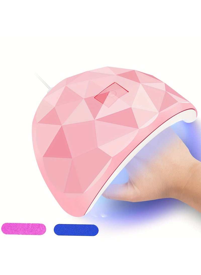 Goolsky 1pc Nail Lamp, LED Portable Nail Dryer, Dryer Lamps, Nails Lamp For Gel Polish, Professional Nails Art Tools Home Salon Manicure - Image 5