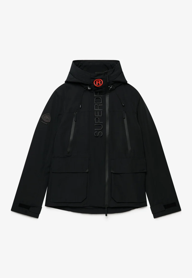 سوبر دراي Hooded Ultimate Embroidered Windbreaker Jacket