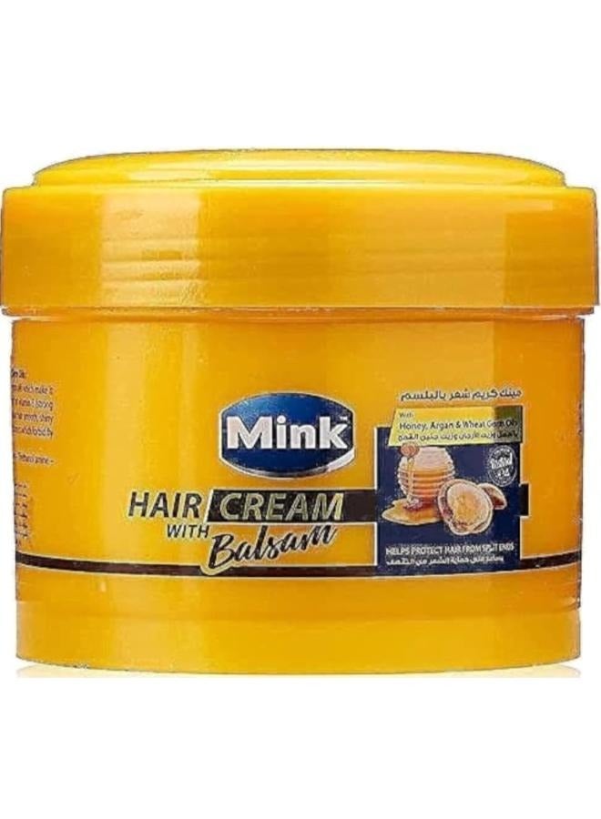 Mink Hair Cream Balsam Honey argan And Wheat Germ Oil 200 Ml - Image 2