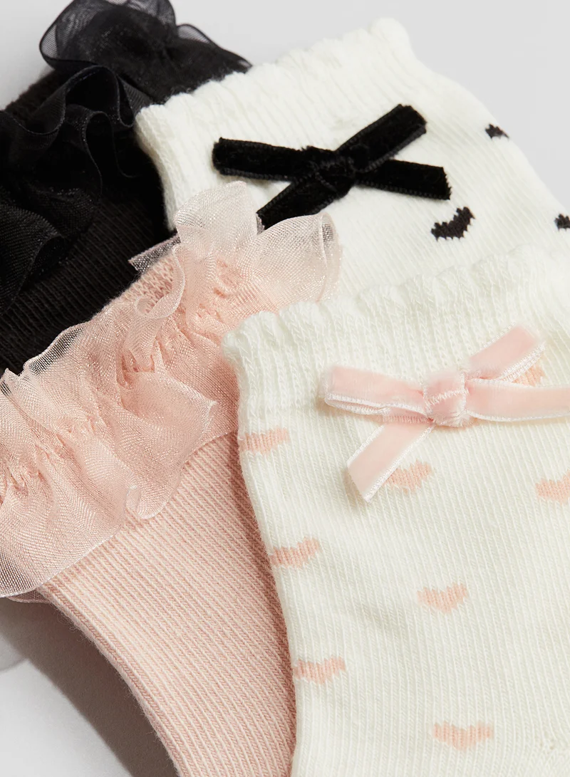 H&M 4-Pack Socks