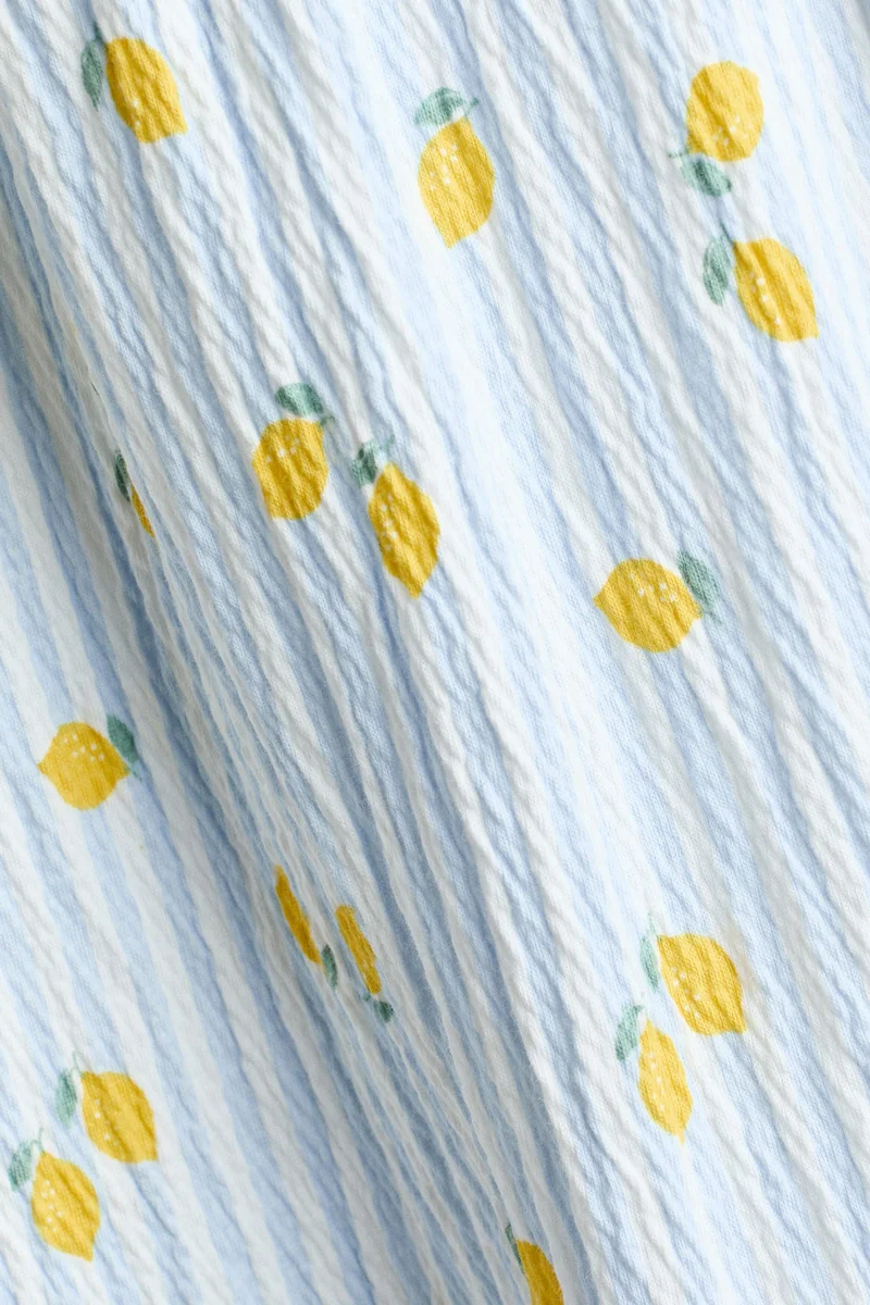 H&M Flutter-sleeved cotton dress