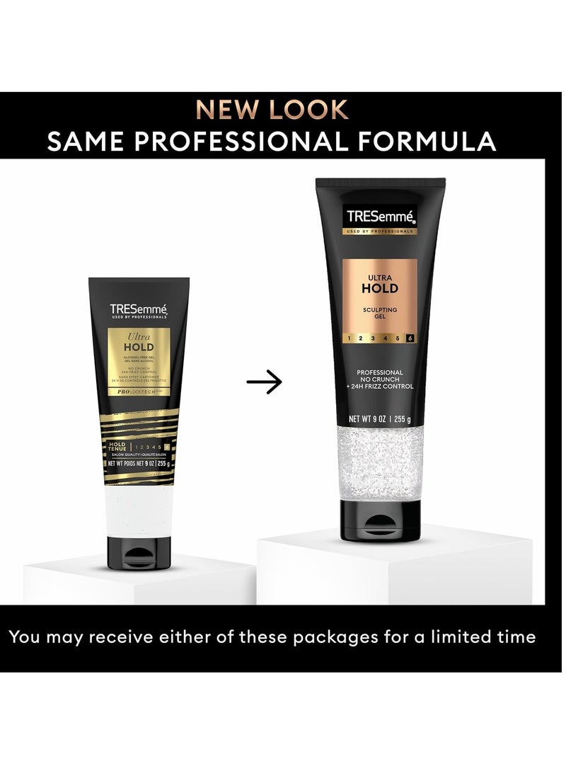 TRESemmé TRESemmé Alcohol-Free Gel Ultra Hold 6 Pack for 24H Frizz Control, with Pro Lock Technology, 9 Oz  - Image 3