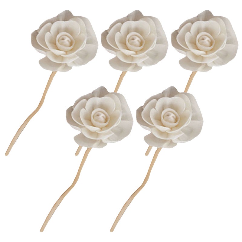 5PCS Rattan Reed Fragrance Diffuser Replacement Refill Flower Rattan Sticks - Image 1