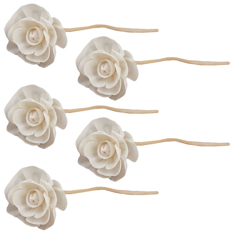 5PCS Rattan Reed Fragrance Diffuser Replacement Refill Flower Rattan Sticks - Image 3