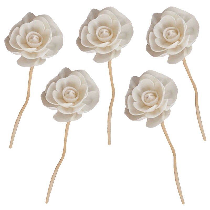 5PCS Rattan Reed Fragrance Diffuser Replacement Refill Flower Rattan Sticks - Image 4
