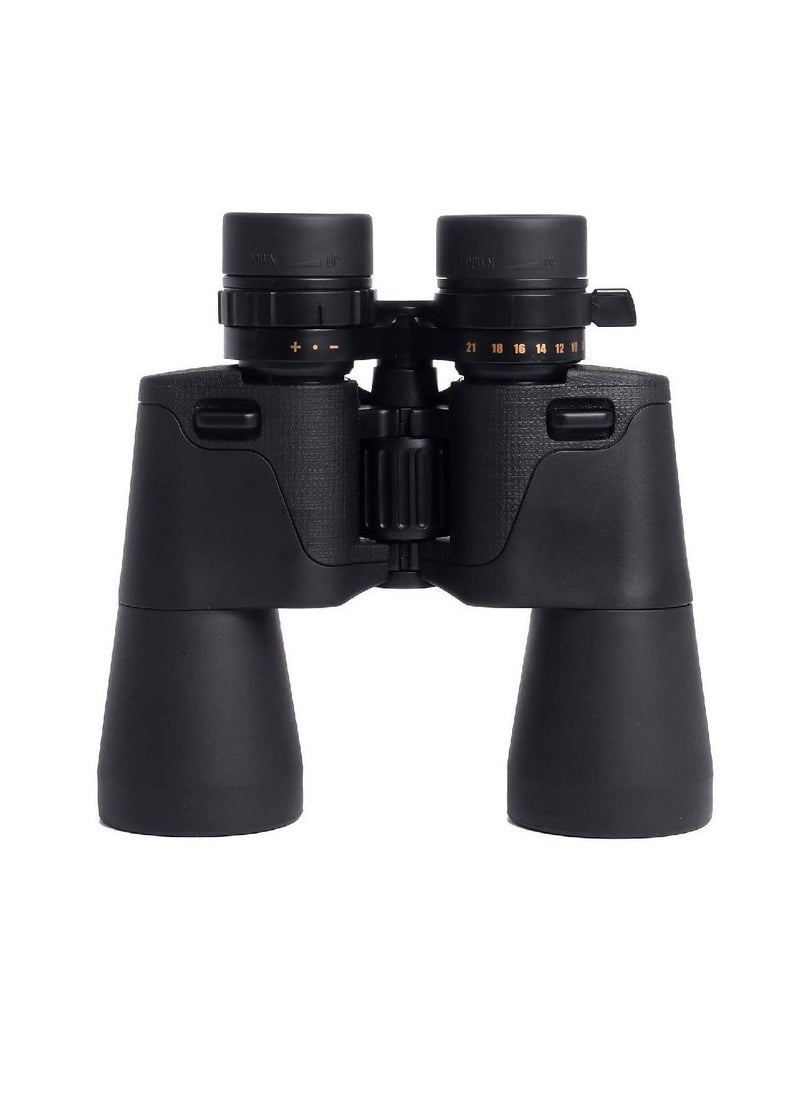 Generic - Binoculars 20x50 High Power Binocular Telescope For Adults Bird Watching Travel Hunting with Case and Strap Black - Image 1