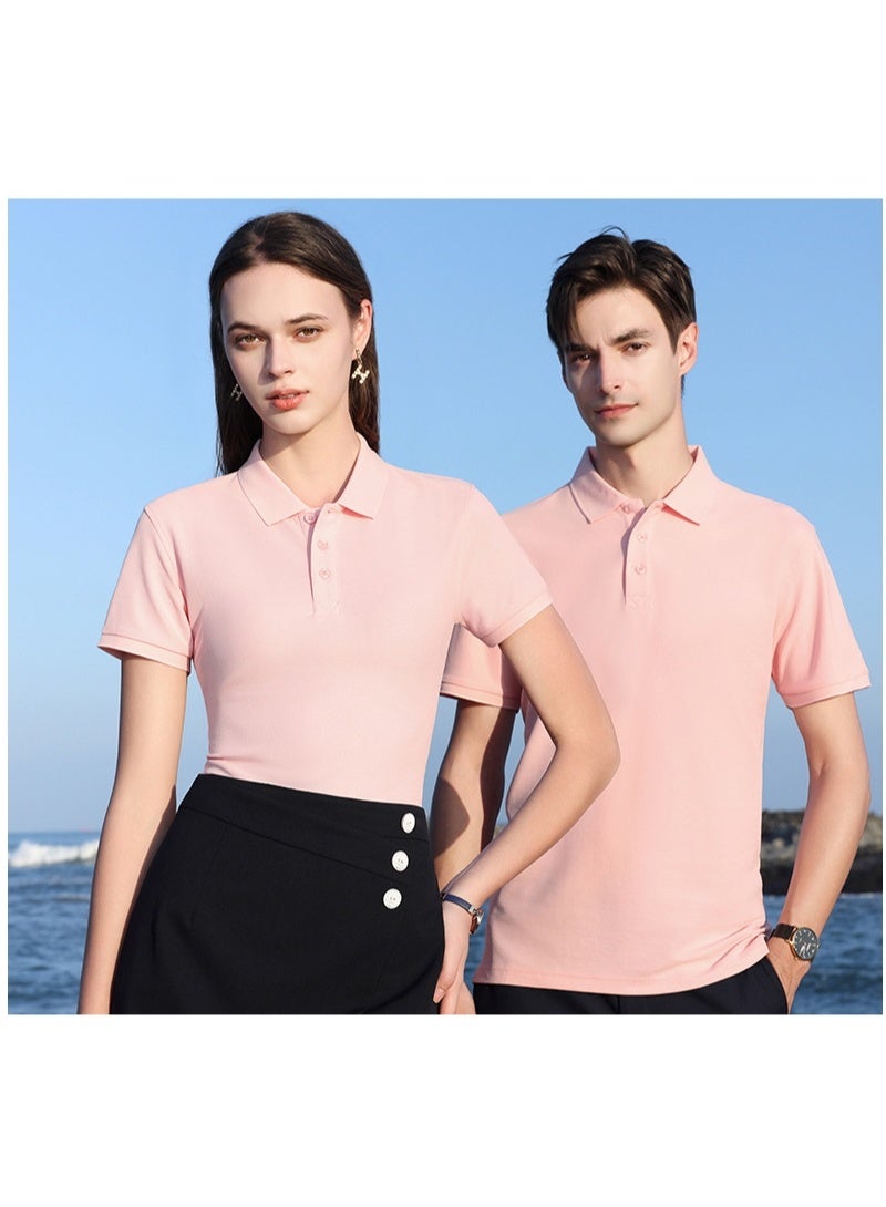 Premium Combed Cotton Polo Shirt T-Shirt Short Sleeve Workwear  - Image 2