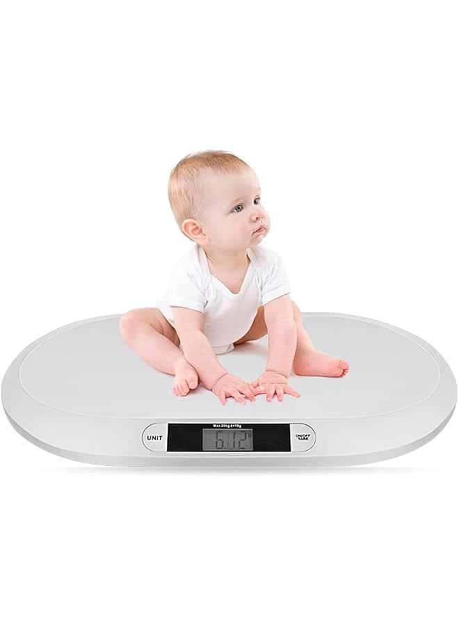 promass Baby Scale Smart Baby Weight Scale 20KG Multi-Function with LCD Display 3 Weighing Mode Toddler Scale for Infants Toddlers - Image 1