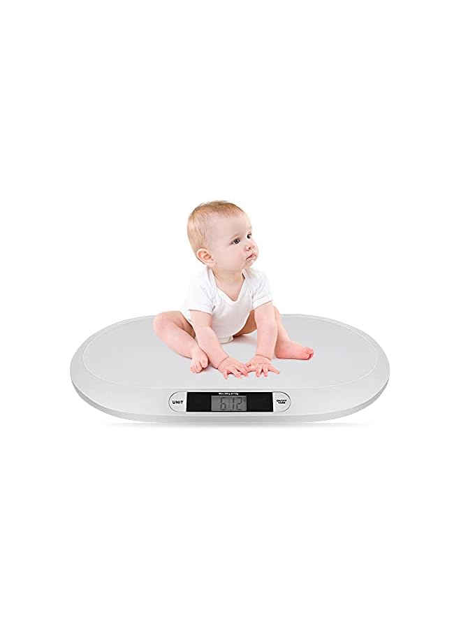 promass Baby Scale Smart Baby Weight Scale 20KG Multi-Function with LCD Display 3 Weighing Mode Toddler Scale for Infants Toddlers - Image 2