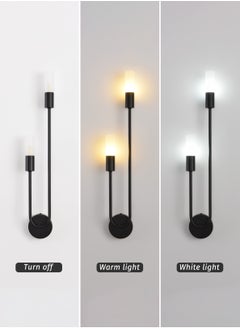 LOOPITYS Modern Nordic Led Wall Lamps Long Strip Wall Sconce for Home Hotel Stairs Bedroom Bedside Luxury Living Room Decoration Lamps，(Excluding light bulbs, it is recommended to use G9 model bulbs)  - Image 4