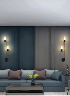 LOOPITYS Modern Nordic Led Wall Lamps Long Strip Wall Sconce for Home Hotel Stairs Bedroom Bedside Luxury Living Room Decoration Lamps，(Excluding light bulbs, it is recommended to use G9 model bulbs)  - Image 5