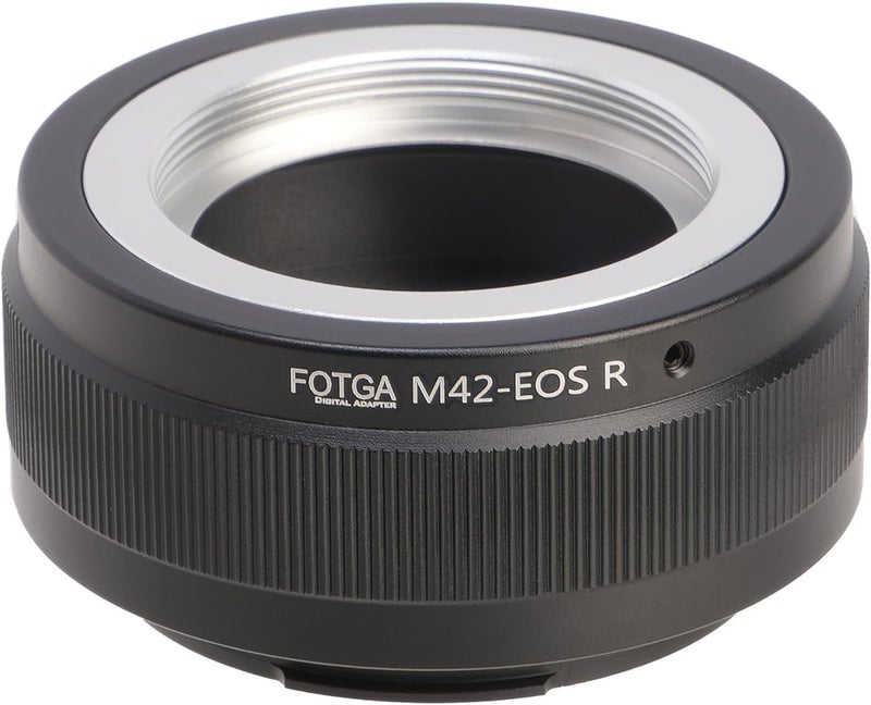 Hersmay M42-EOSR M42 to EOS RF Lens Mount Adapter M42 Lens for Canon EOS R RP R5 R5C R6 R6II R7 R8 R10 R50 R100 Full Frame Mirrorless Camera - Image 1