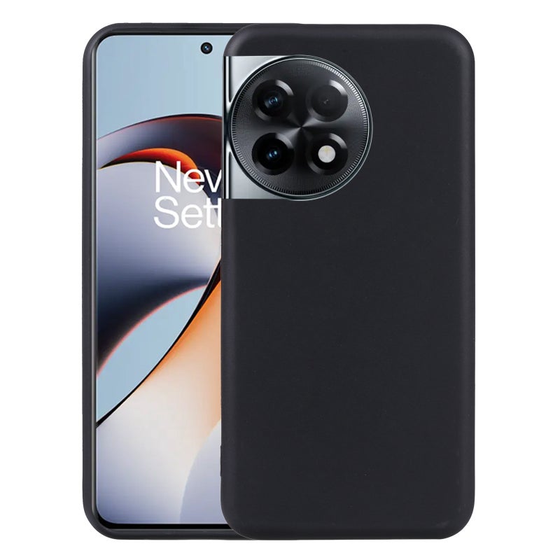 HuHa Case Cover For OnePlus 12R / Ace 3 TPU Phone Case(Black) - Image 1