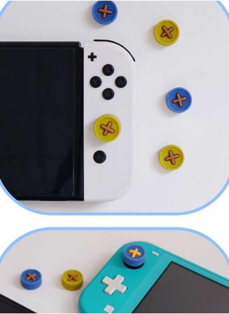 It Takes Two Theme Thumb Grip Caps Compatible with Switch & Lite & OLED, Cute Joystick Caps Soft Silicone Protective Stick  - Image 5