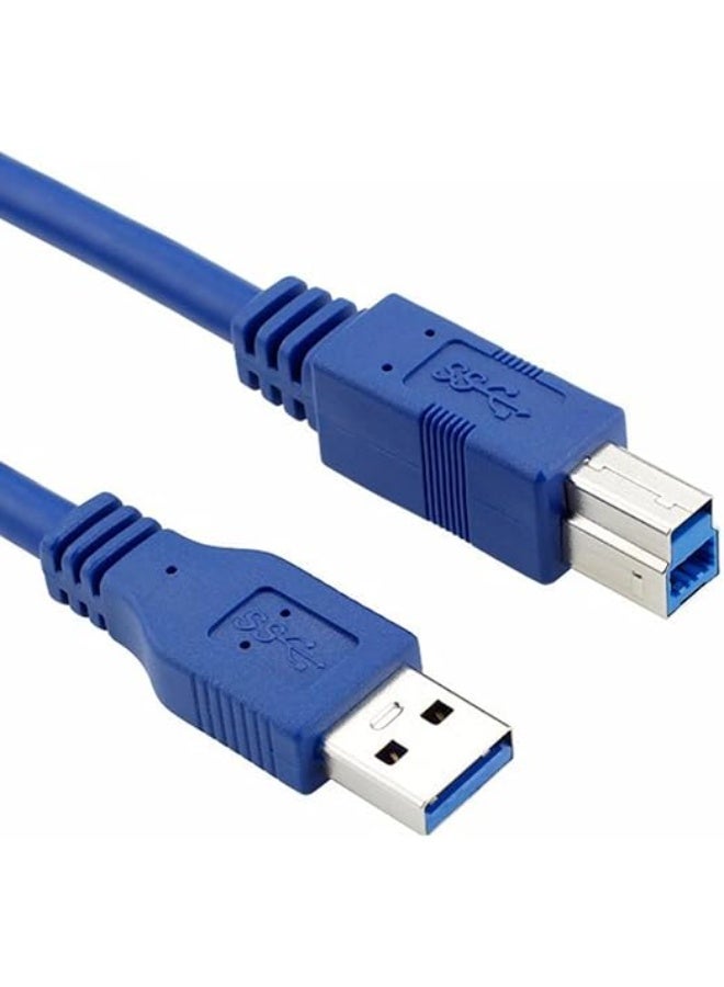 Terabyte USB 3.0 Printer Cable USB 3.0 Type A Male to Type B Male Printer Scanner Cable (5M) - Image 1