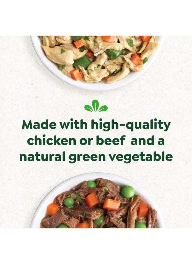 Greenies Greenies Smart Topper High Protein Wet Mix-in for Dogs, Chicken, Green Beans, and Sweet Potatoes Recipe & Beef, Peas, and Carrots Recipe Variety Pack, 2oz. 8 Trays  - Image 4