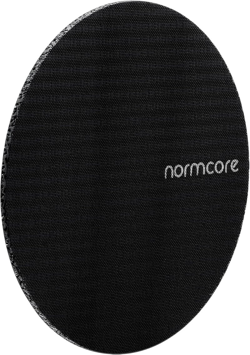 Normcore شاشة بوك، مقاس 58.5 مم، فولاذ مقاوم للصدأ 316، مع طلاء PVD من التيتانيوم، شاشة دش سفلية، شاشة تلامس، فلتر معدني قابل لإعادة الاستخدام لبورتفيلتر الإسبريسو، سماكة 1.7 مم، شبكة 100 ميكرومتر، أسود - Image 1