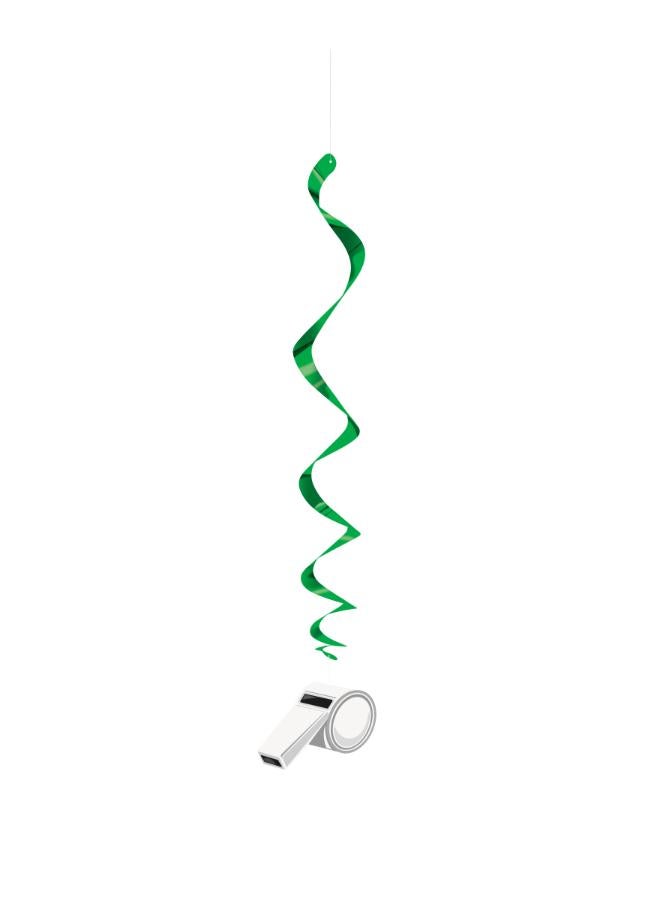 Unique 3D Soccer Football Hanging Swirl Party - Image 3