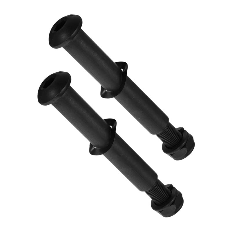 2pcs Elliptical Trainer Right Side Fixing Screws Bolts Nuts Rolled Steel Repair Parts - Image 2