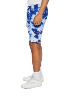 FOREVER 21 Distressed Tie-Dye Denim Shorts  - Image 2