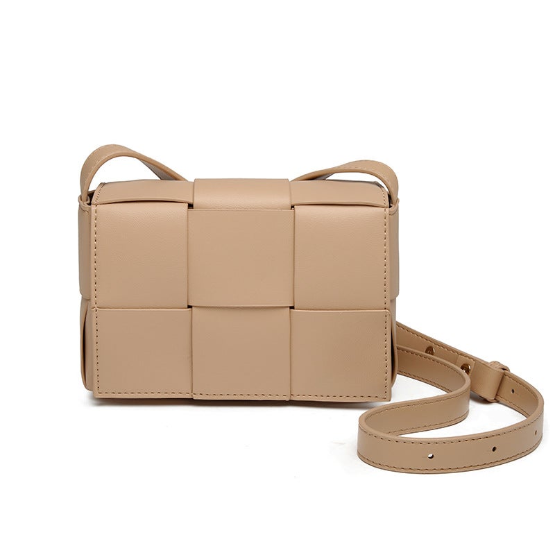Niche Design Woven Bag Mini Square Bag 2026 Korean Version New Trendy Handbag Crossbody Bag Fashionable Shoulder Bag For Women - Image 2
