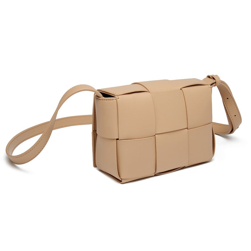 Niche Design Woven Bag Mini Square Bag 2026 Korean Version New Trendy Handbag Crossbody Bag Fashionable Shoulder Bag For Women - Image 4