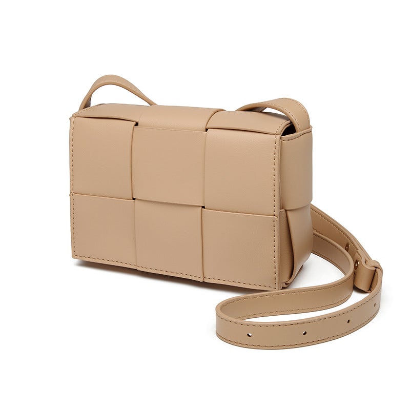 Niche Design Woven Bag Mini Square Bag 2026 Korean Version New Trendy Handbag Crossbody Bag Fashionable Shoulder Bag For Women - Image 3