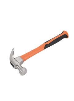 LAWAZIM Hammer -640g Orange & Black- Heavy-Duty Claw Hammer with Non-Slip Fiberglass Handle and Precision Claw -for Carpentry, Woodworking, DIY Projects, Construction and Repairs and Home Improvements  - Image 1