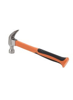 LAWAZIM Hammer -640g Orange & Black- Heavy-Duty Claw Hammer with Non-Slip Fiberglass Handle and Precision Claw -for Carpentry, Woodworking, DIY Projects, Construction and Repairs and Home Improvements  - Image 2