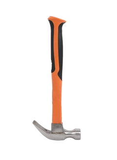 LAWAZIM Hammer -640g Orange & Black- Heavy-Duty Claw Hammer with Non-Slip Fiberglass Handle and Precision Claw -for Carpentry, Woodworking, DIY Projects, Construction and Repairs and Home Improvements  - Image 4
