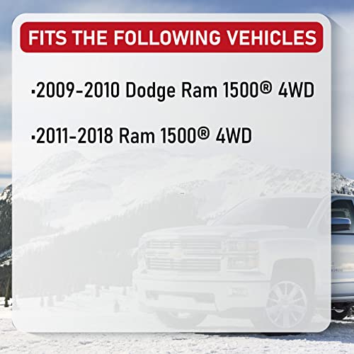 AA Ignition مجموعة رفع أمامية 3 إنش وخلفية 2 إنش، متوافقة مع دودج رام 1500 4WD - 2009-2018 4x4 - 3" أمامي، 2" خلفي لمجموعة رفع التعليق - مصنوعة من الألمنيوم المشغول للطائرات - Image 4